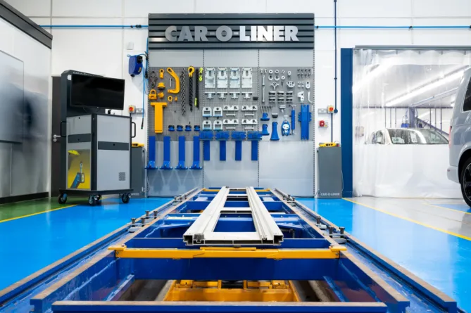 Finesse | an image showing the inside of one of our bodyshops