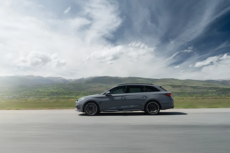 Finesse | interior shot of an Audi car on the ramp